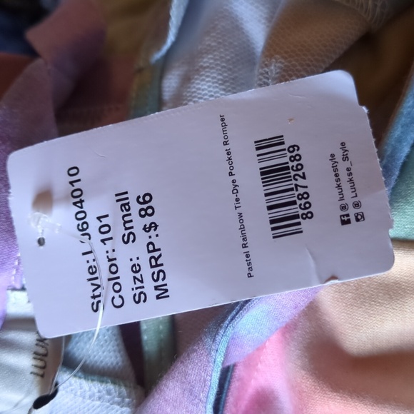 NWT Luukse Tie Dye Jumper S - Picture 3 of 3